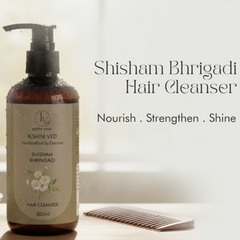 Natural Hair Care Combo Shisham Bhringadi Hair Cleanser & Hair Conditioner