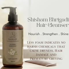 Bhringadi Hair Care Combo Shankha Bhringadi Hair oil Shisham Bhringadi Hair Cleanser & Hair Conditioner