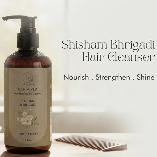 Natural Hair Care Combo Shisham Bhringadi Hair Cleanser & Hair Conditioner
