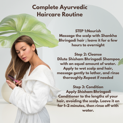 Bhringadi Hair Care Combo Shankha Bhringadi Hair oil Shisham Bhringadi Hair Cleanser & Hair Conditioner