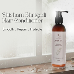 Natural Hair Care Combo Shisham Bhringadi Hair Cleanser & Hair Conditioner